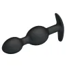 Pretty Love Double Heavy Balls Silicone Butt Plug 12.5 x 3.3 cm